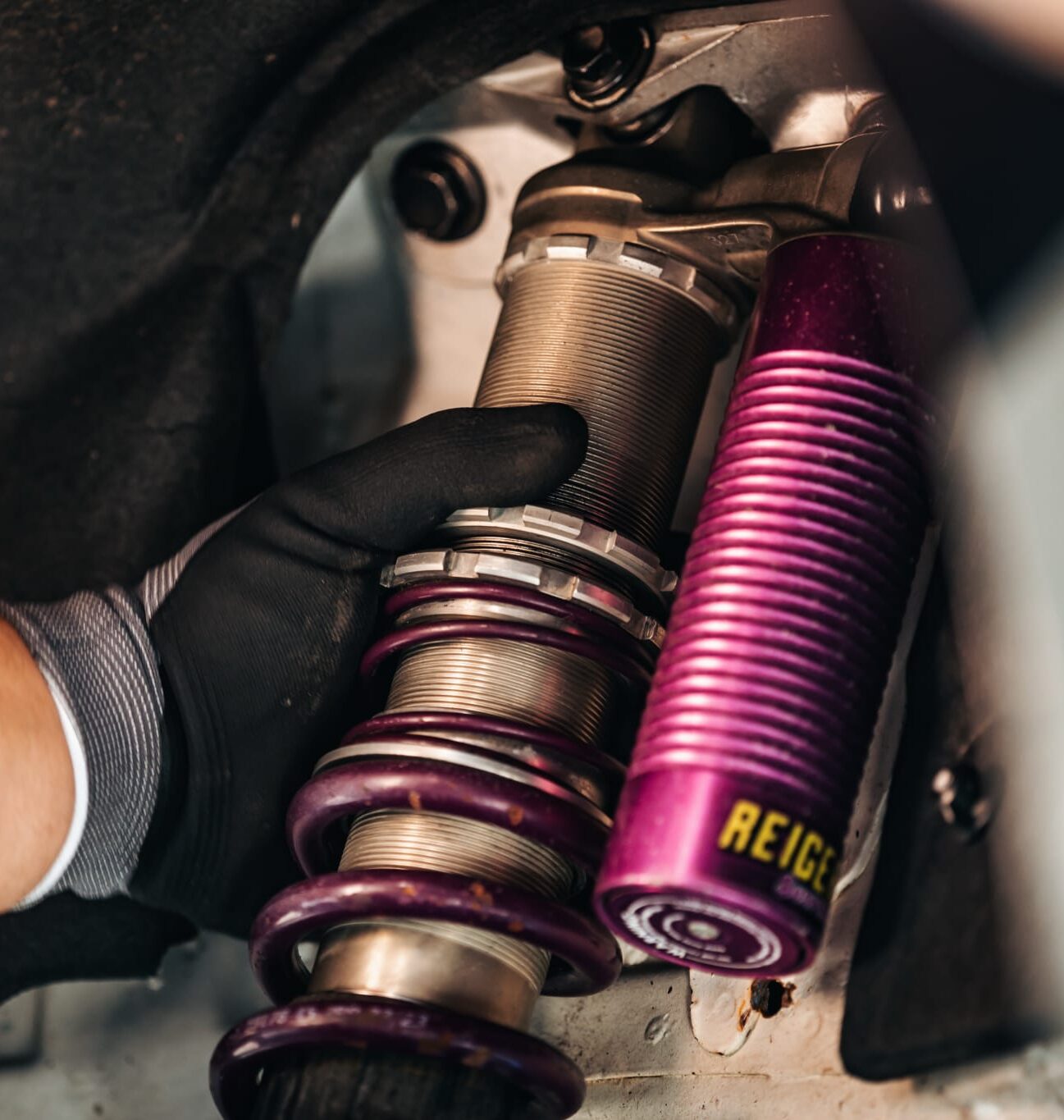 Reiger shock absorber, Toyota GR Yaris rear damper