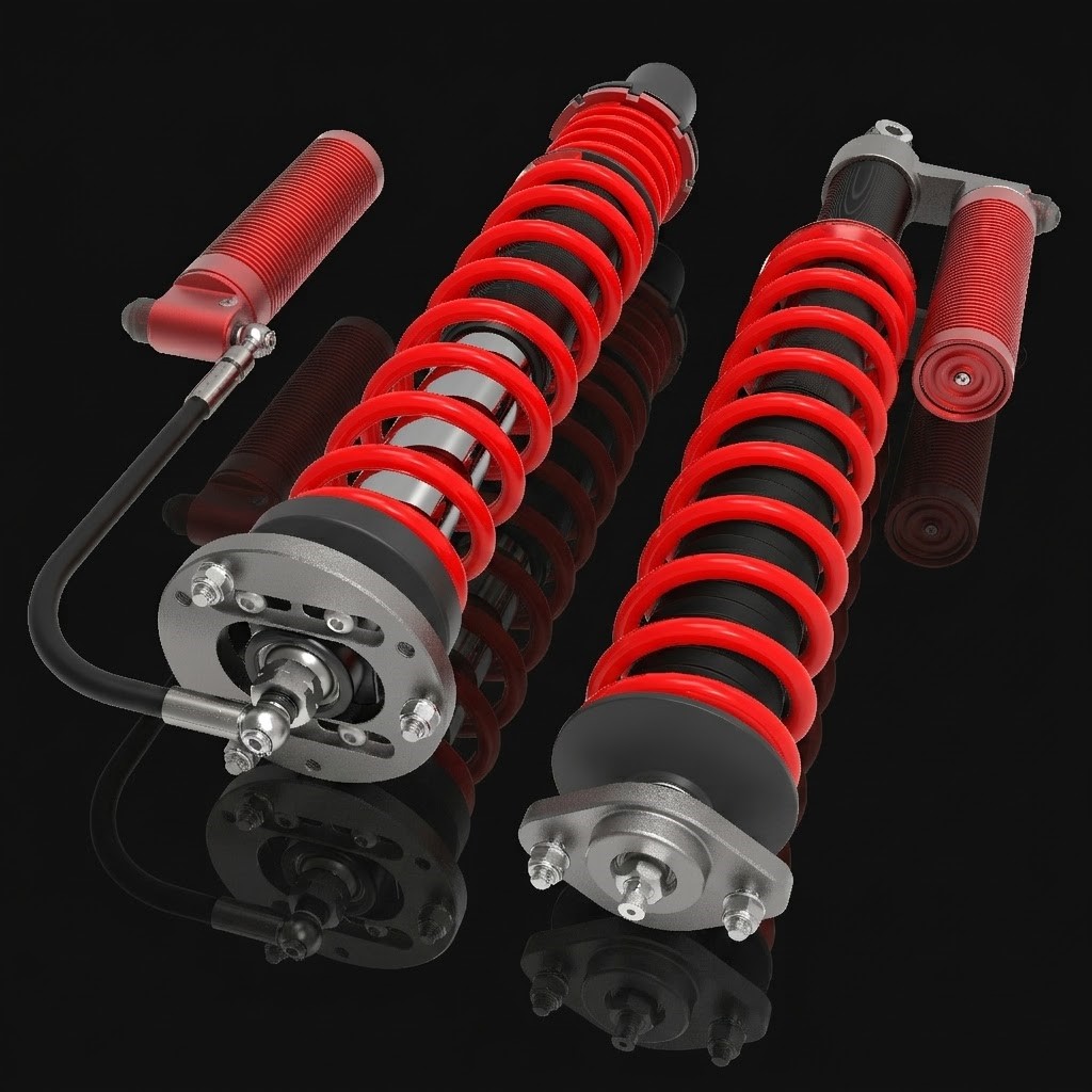 Samsonas rally damper for BMW E46 3-way