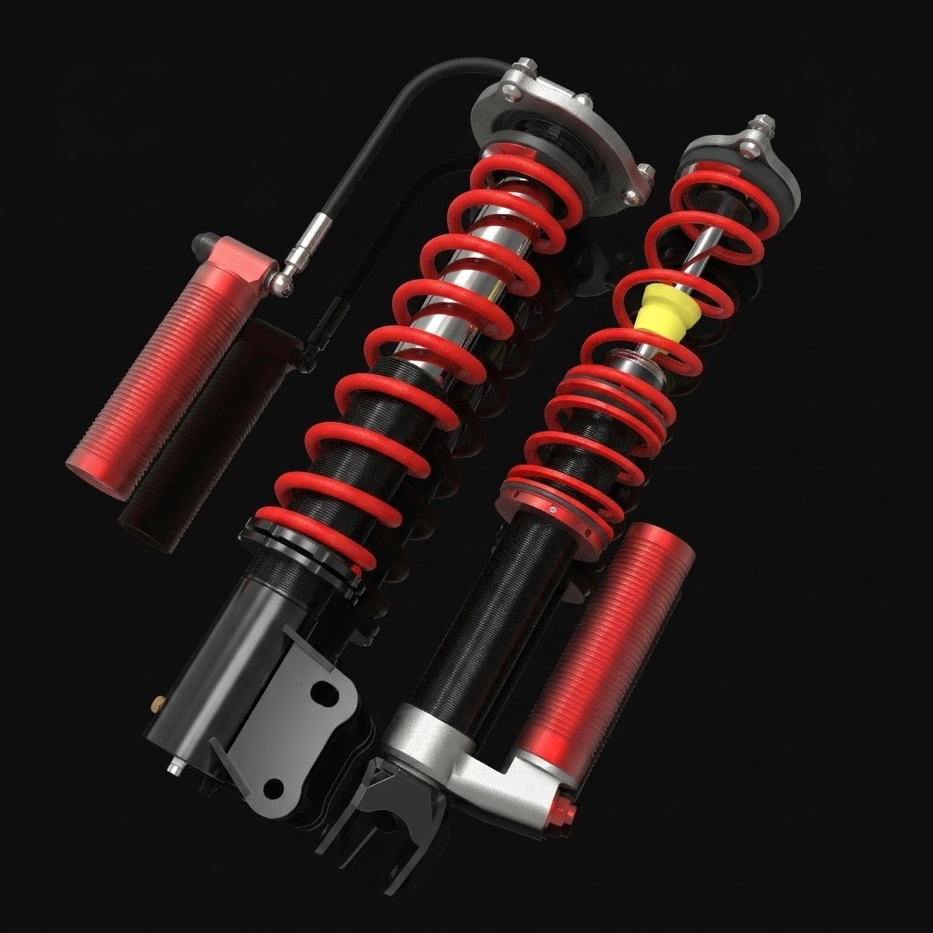 Samsonas - Mitsubishi Lancer Evolution V - IX Rally dampers 3-way