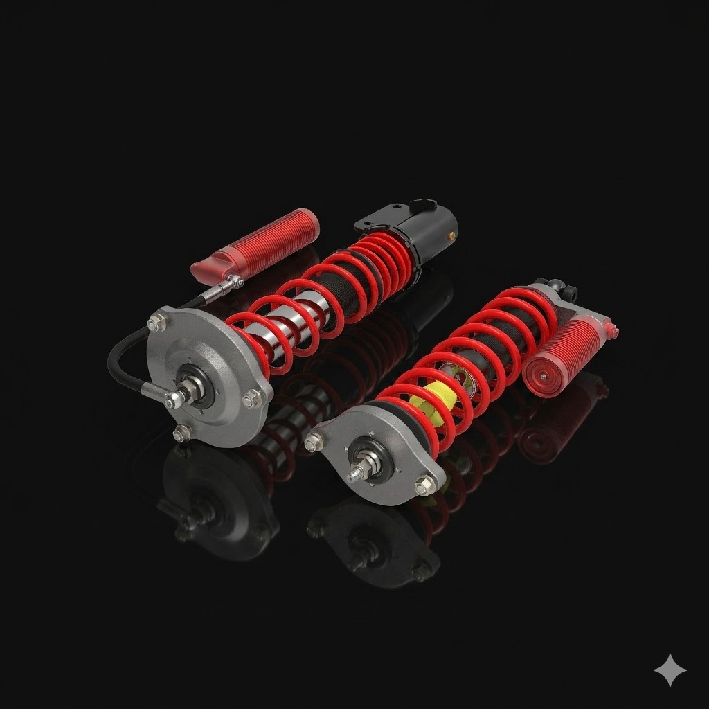 Samsonas - Subaru Impreza GR N14 Rally dampers 3-way